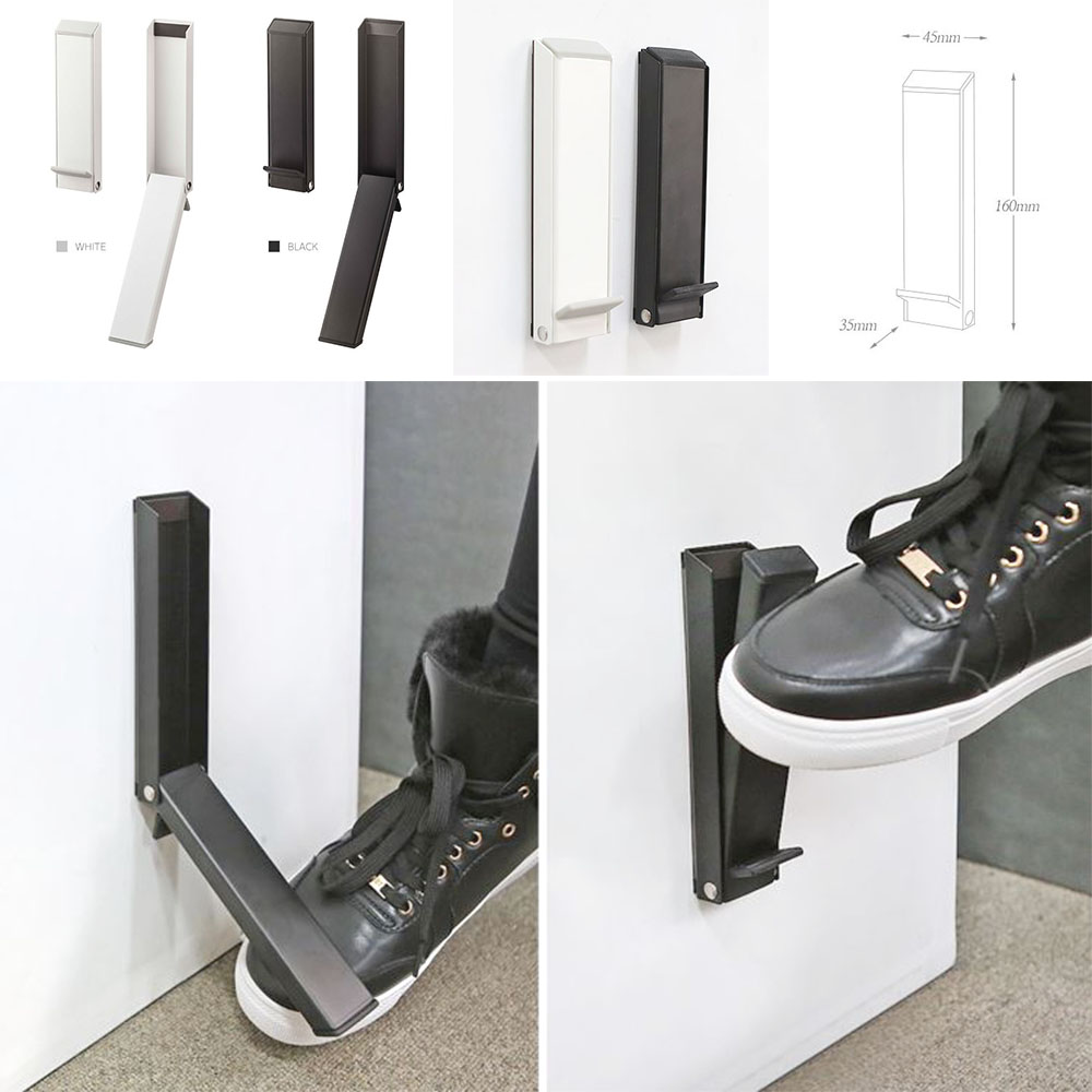 무타공 자석 스토퍼 현관문 안전 말발굽 도어 문닫힘방지