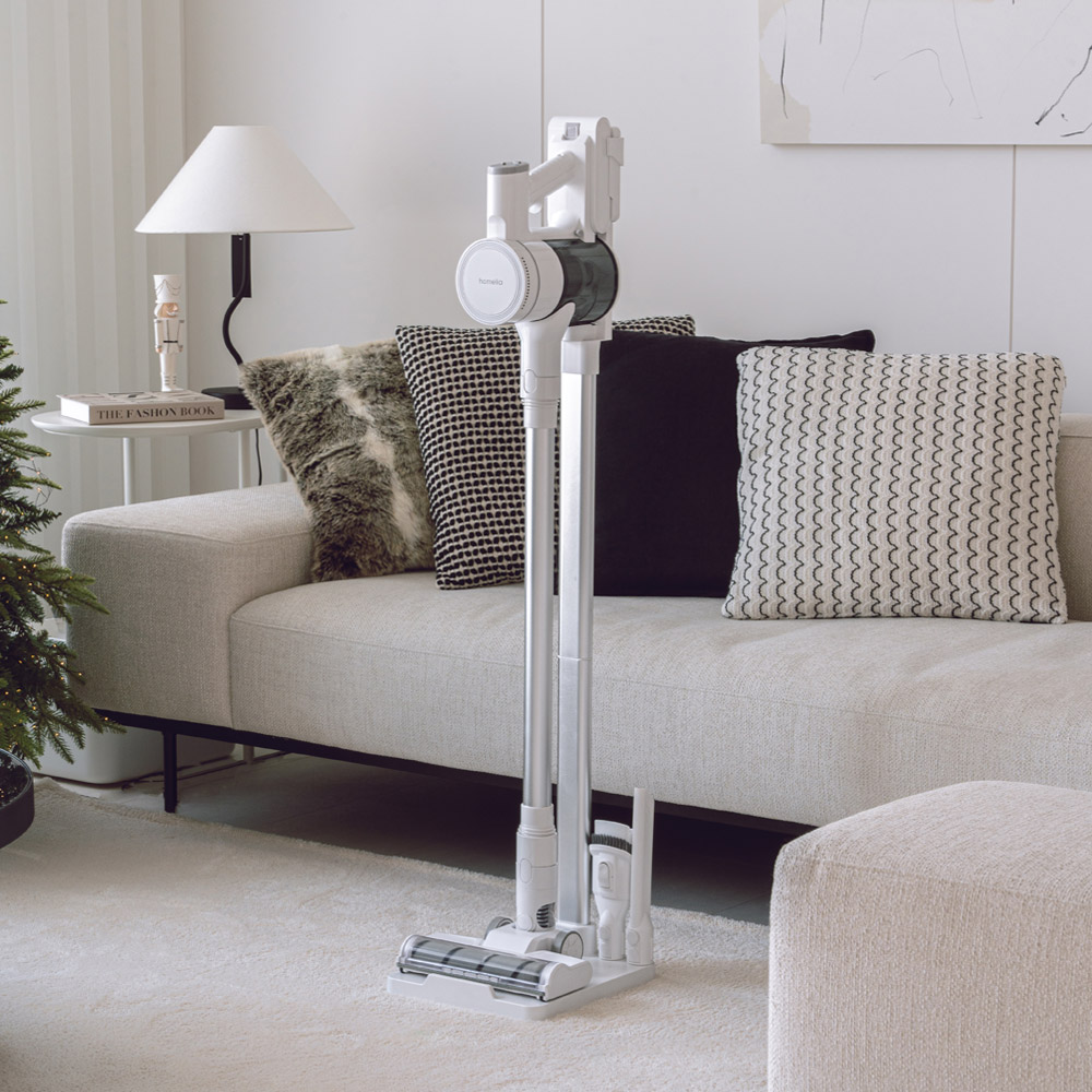 홈리아 차이슨 무선청소기 원룸 진공 가벼운 청소기+물걸레 브러시 세트