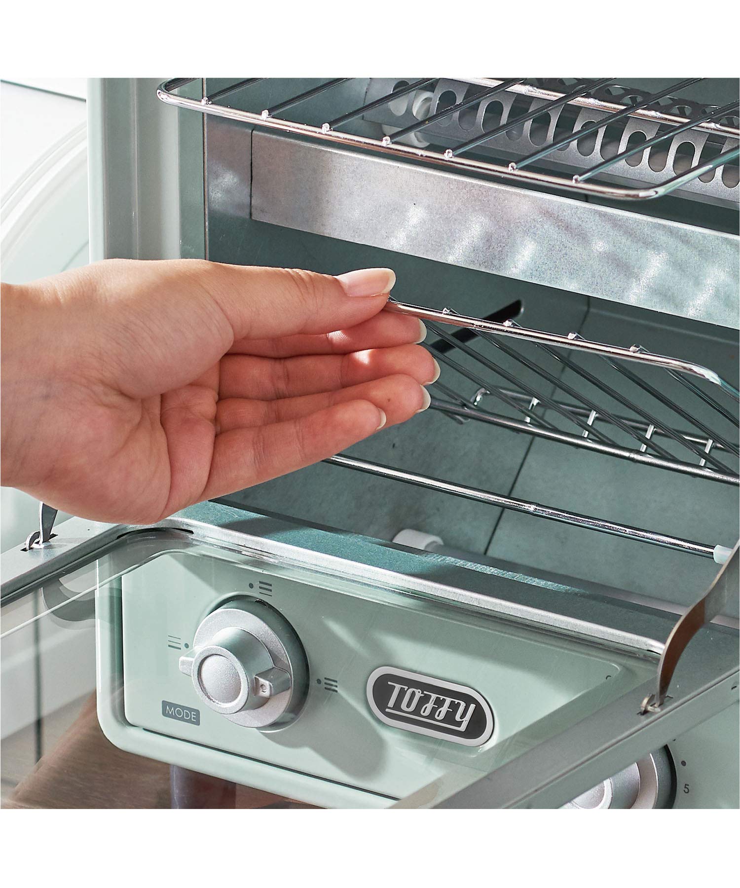 토피 Toffy 원적외선 2단 전기 오븐 토스터기 K-TS4-PA 페일아쿠아