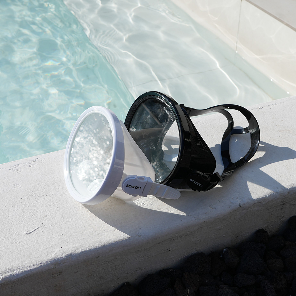 수올리 해녀 마스크 스노쿨링 해루질 물안경 스노클링 프리다이빙 물놀이 장비