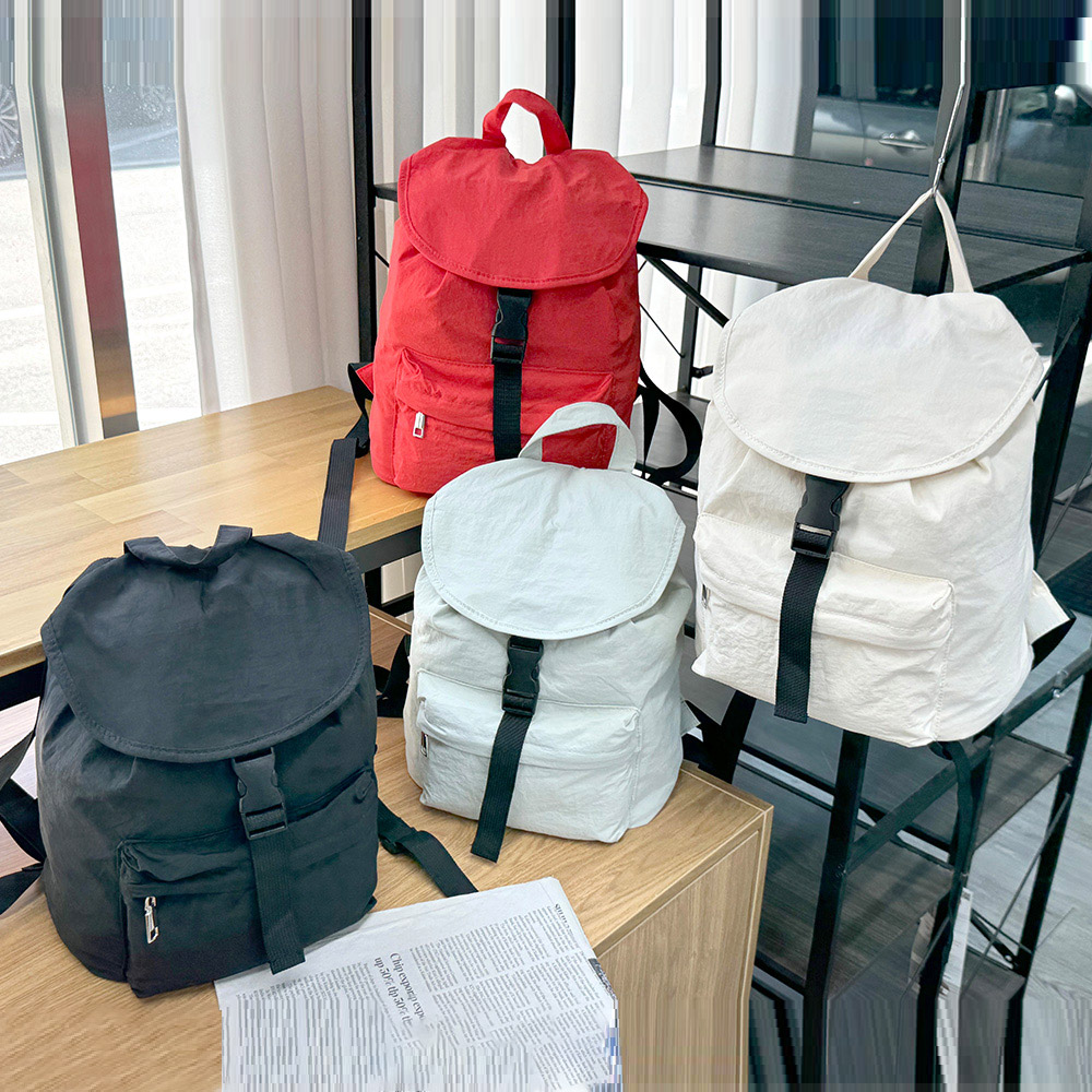 가벼운 조리 미니 백팩 엄마 나들이 외출 여행 미니멀 백팩 등에메는가방 초경량 작은백팩 - 상품 이미지