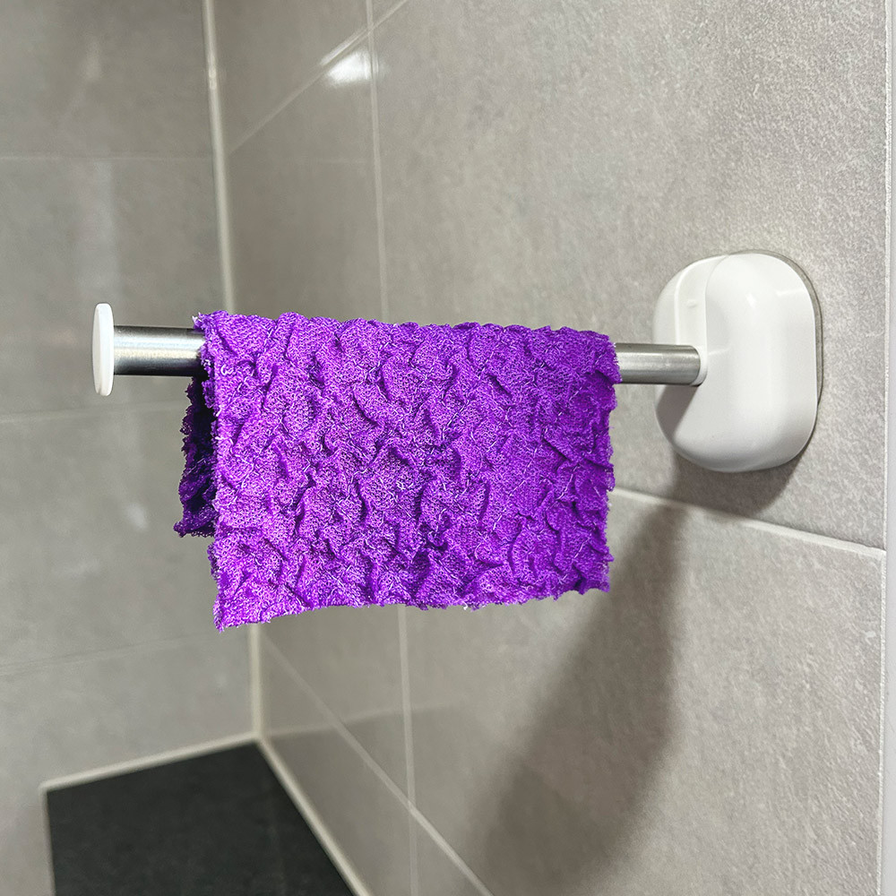 무타공 접이식행주걸이 인출식 공중부양행주걸이 행주걸이대