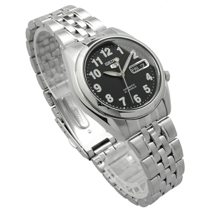 세이코 SEIKO 오토매틱 검판 남자 비즈니스 정장 캐주얼 손목 시계 SNK381K - 상세 이미지 4