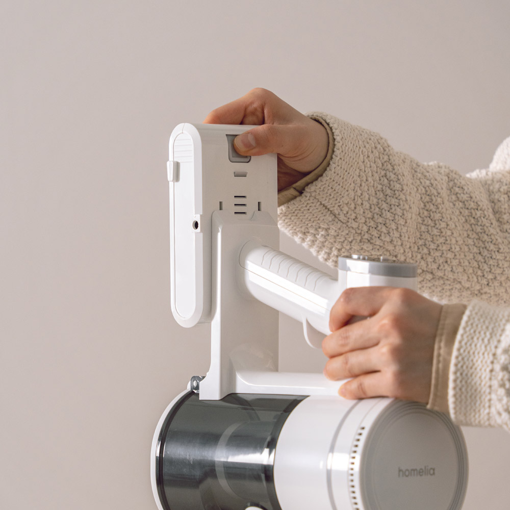 홈리아 차이슨 무선청소기 원룸 진공 가벼운 청소기+물걸레 브러시 세트