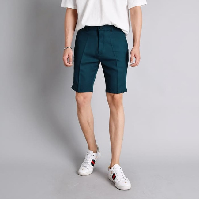 남자 로레 여름 5부 스판 슬랙스 반바지 28-38 - 상세 이미지 5