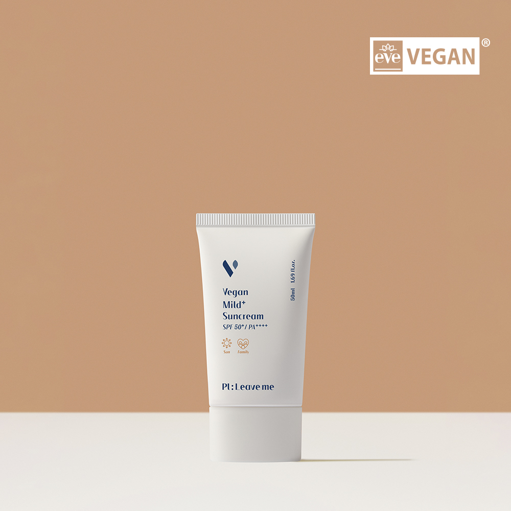플리브미 비건 마일드 플러스 선크림 무기자차 순한 온가족용 저자극 민감성 50ml, 1개