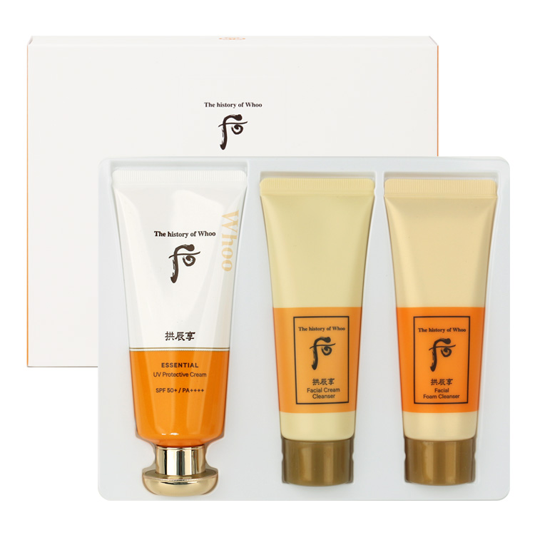 더후 공진향 진해윤 선 스페셜 세트 60ml SPF50+PA++++ : 베로베코스메틱