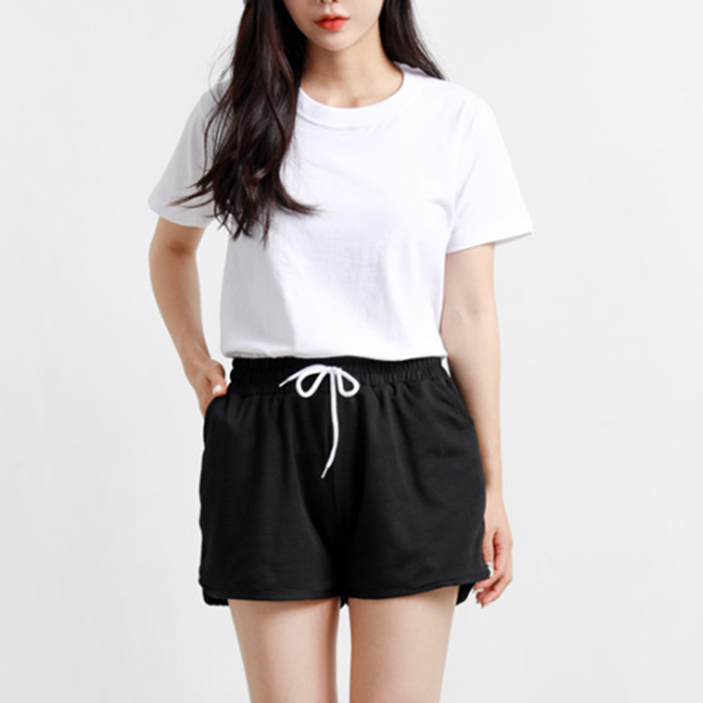 집에서입는반바지 성인실내복 여성홈웨어 추리닝 3부숏츠 - 상세 이미지 3