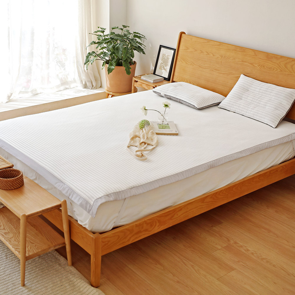 마롤로뜨 듀라론 냉감패드 슈퍼싱글 패드 쿠시노 쿨매트 여름 아기 침대 스트라이프 SS