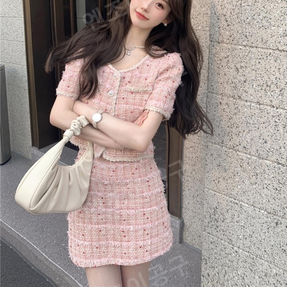 하입보이스카웃 6화 유정 트위트 원피스 청순 공주풍 의상 옷 패션 - 상품 이미지