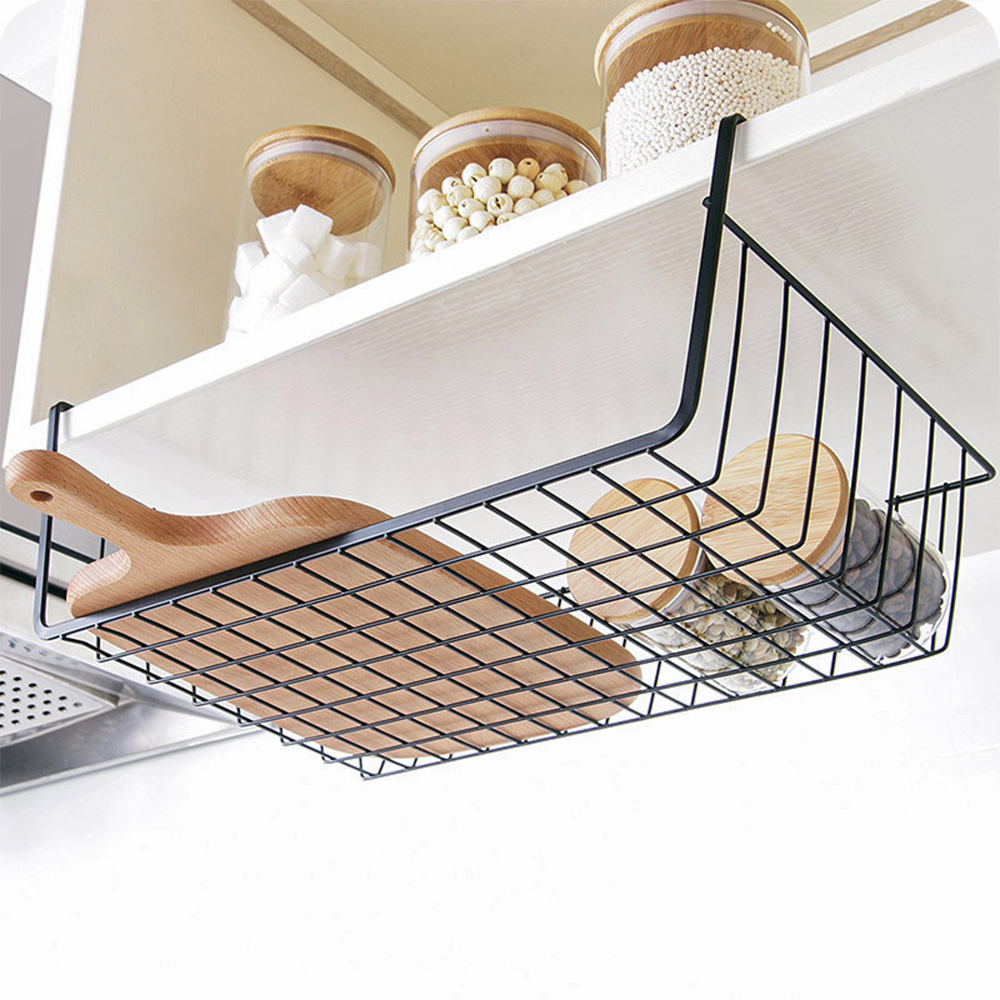 [단독] 1+1 다용도 언더선반 싱크대 컵선반 걸이형 정리대 주방선반 소형