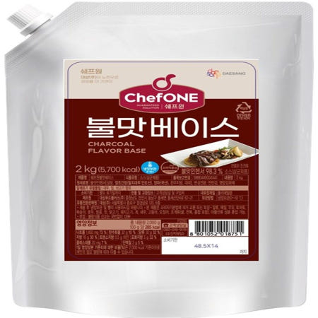 냉장 대상 쉐프원 불맛베이스 2kg 1box (5입)