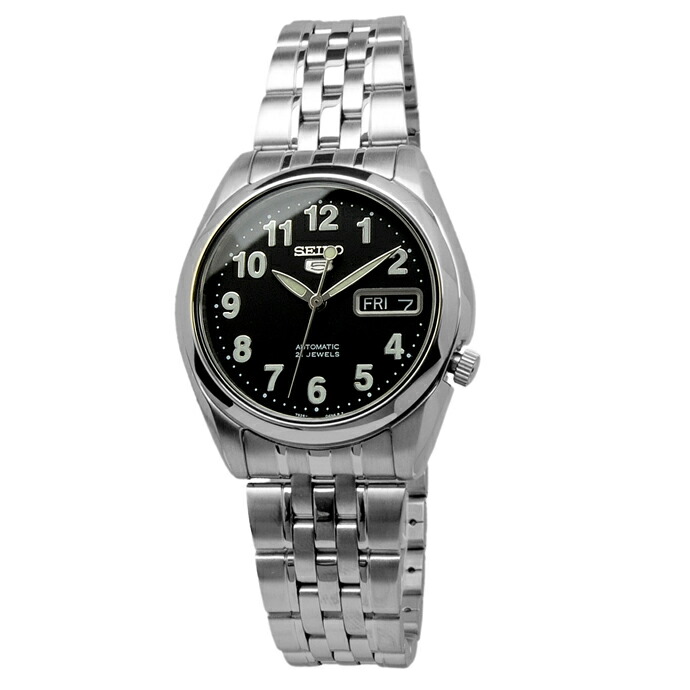 세이코 SEIKO 오토매틱 검판 남자 비즈니스 정장 캐주얼 손목 시계 SNK381K - 상세 이미지 2