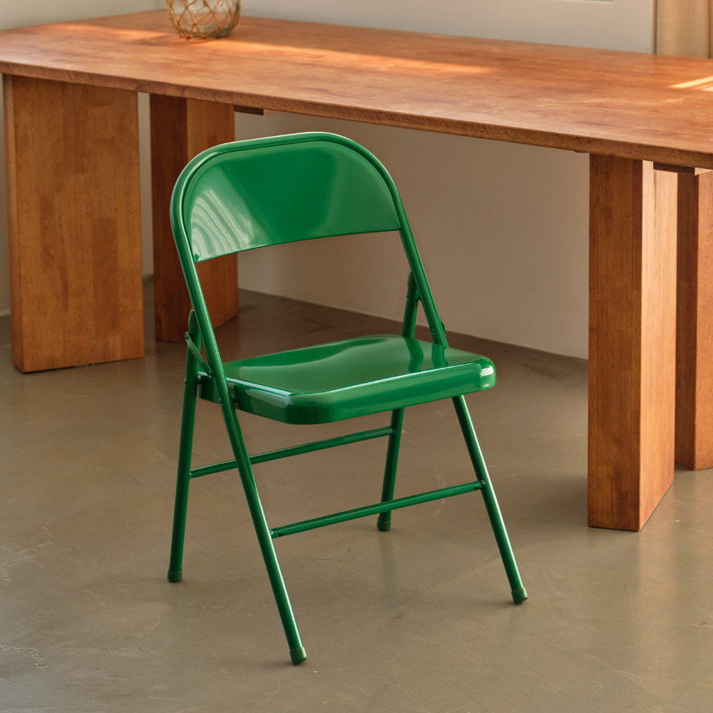 듀코 접이식 철제 의자 (택1)