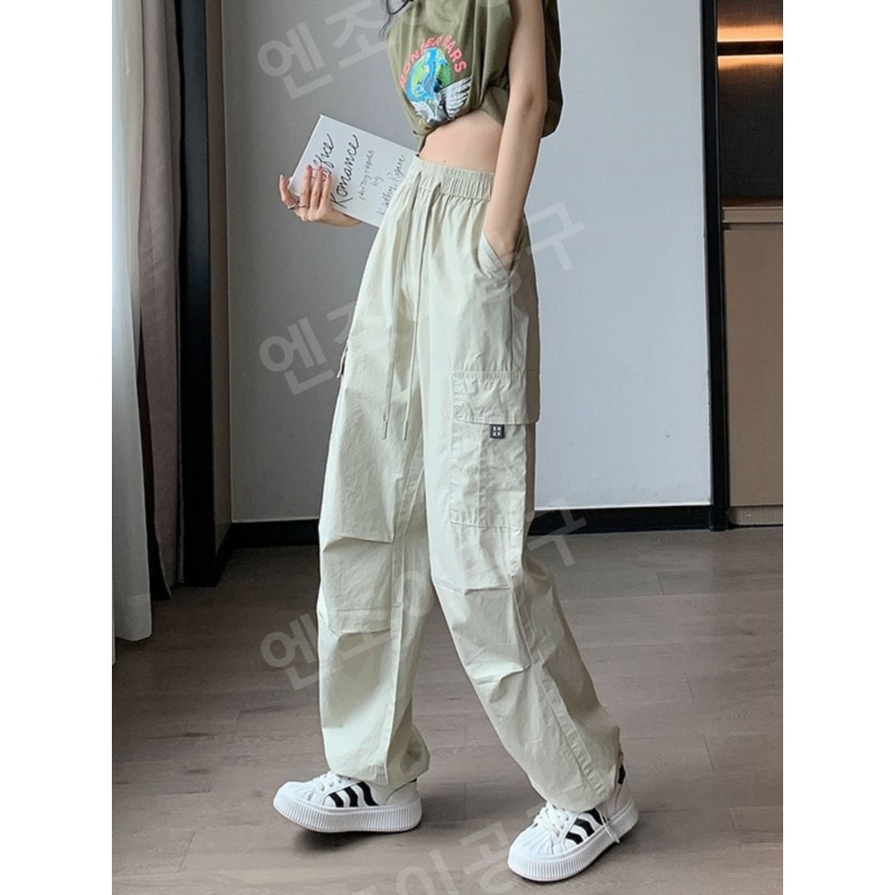 동상이몽2 342회 최강희 카키 와이드 팬츠 힙한 y2k 의상 옷 패션 - 상세 이미지 4