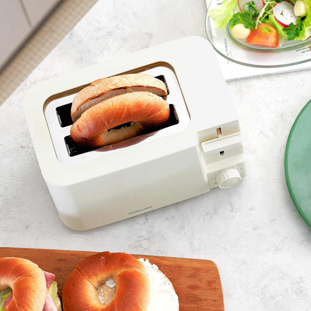 위즈웰 크런치 토스터기 토스트 만들기 누르는 크림 6단계 식빵 굽기 데일리 홈카페