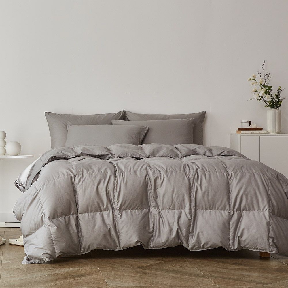 클래식패브릭 헝가리 구스이불솜 솜털 거위털이불 화이트 겨울 SS650g