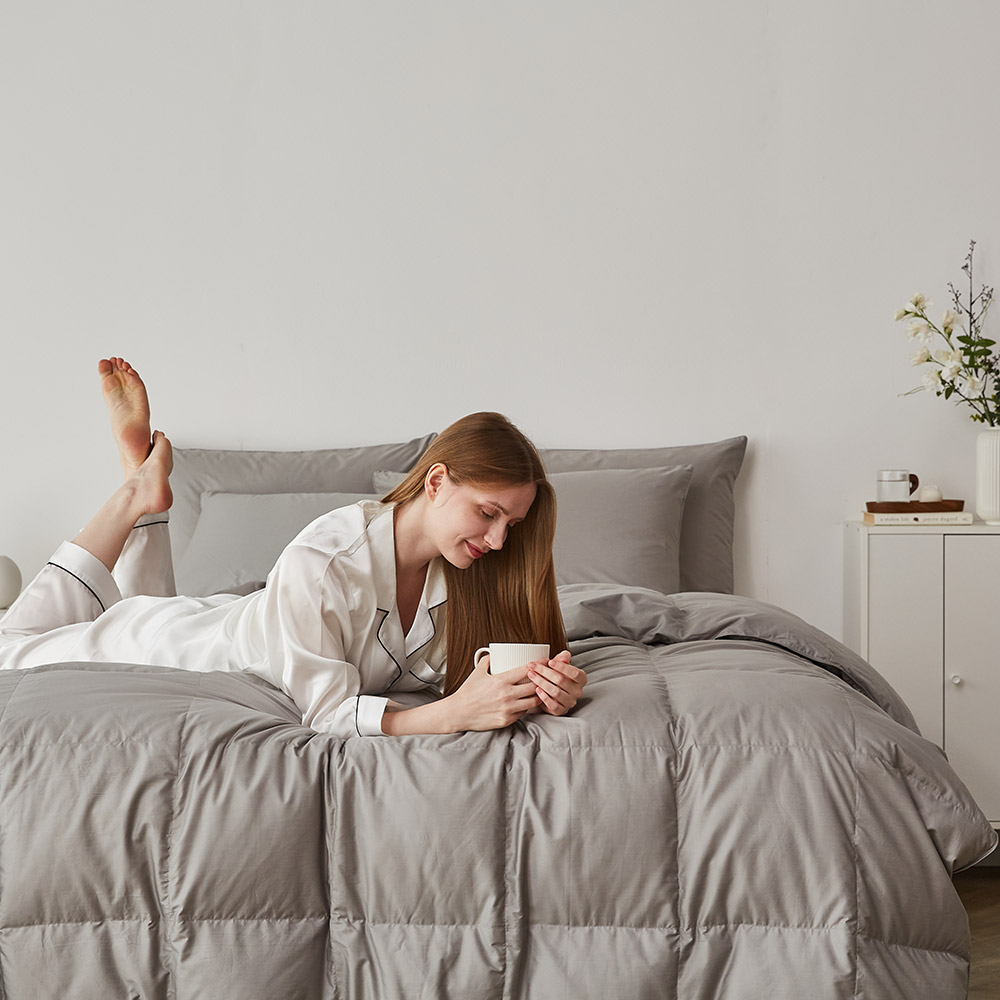 클래식패브릭 폴란드 90 구스이불 사계절용 SS