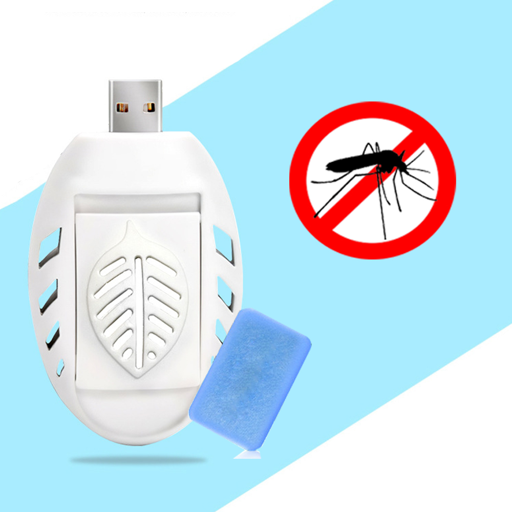 신형 USB 모기향 훈증기 화이트 전자 모기매트 캠핑 차량용 등산 낚시 야외 모기향 해충 퇴치기