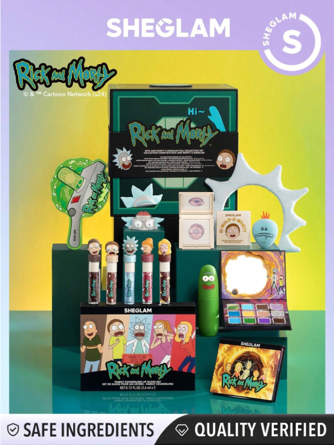 쉬글램 릭앤모티 콜라보 컬렉션 세트 sheglam rick and morty set - 상세 이미지 2