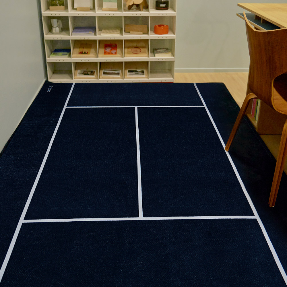 Stadium Rug Tennisnavy, 150x200cm - 상세 이미지 4