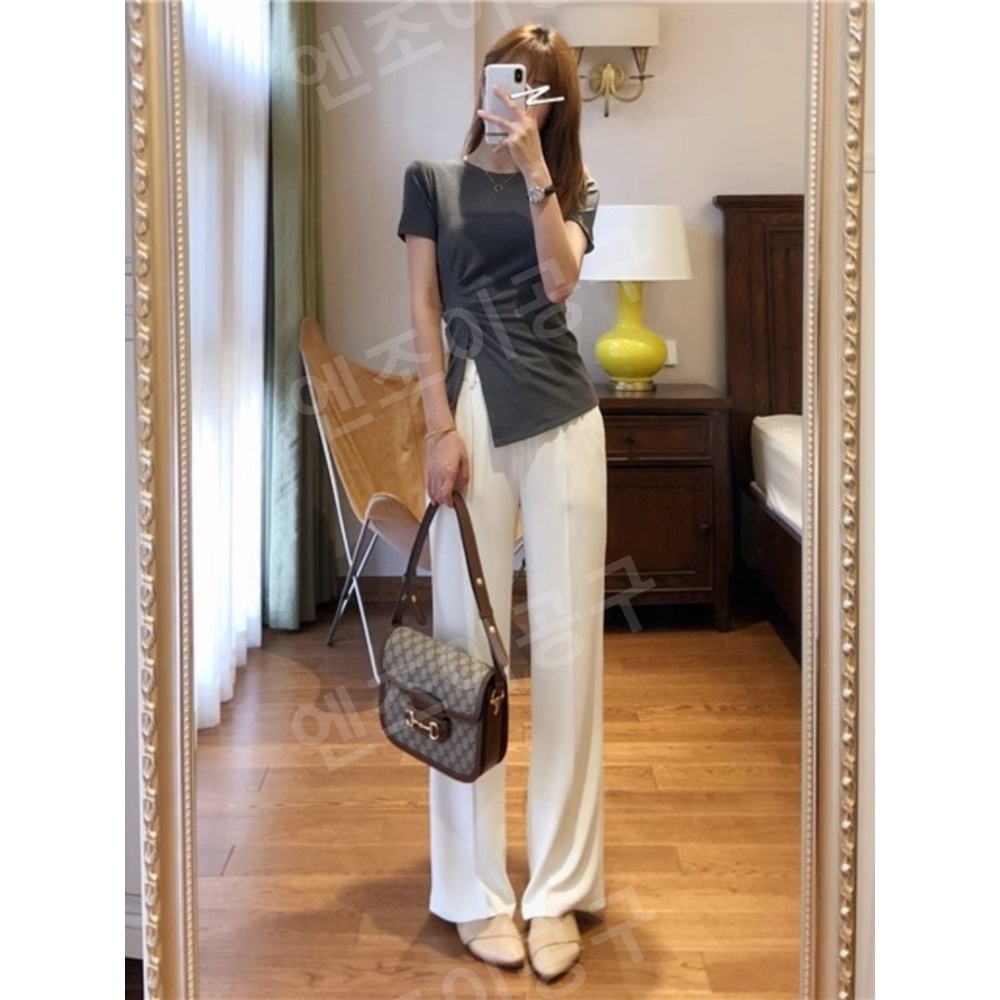 졸업 정려원 서혜진 화이트 팬츠 바지 오피스 정장 의상 옷 패션 - 상세 이미지 2