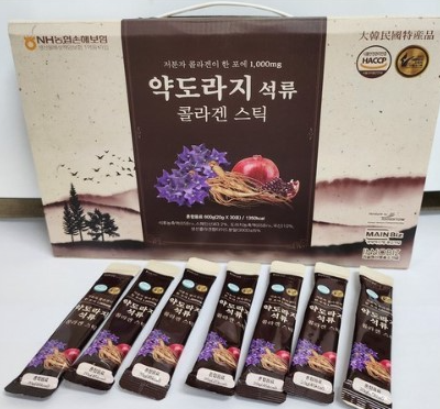 농협약도라지청 기관지에좋은음식 약도라지 석류 콜라겐 스틱 30포