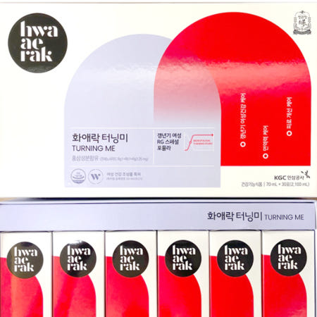 정관장 화애락후 터닝미 70ml 30포 x2개 프리미엄