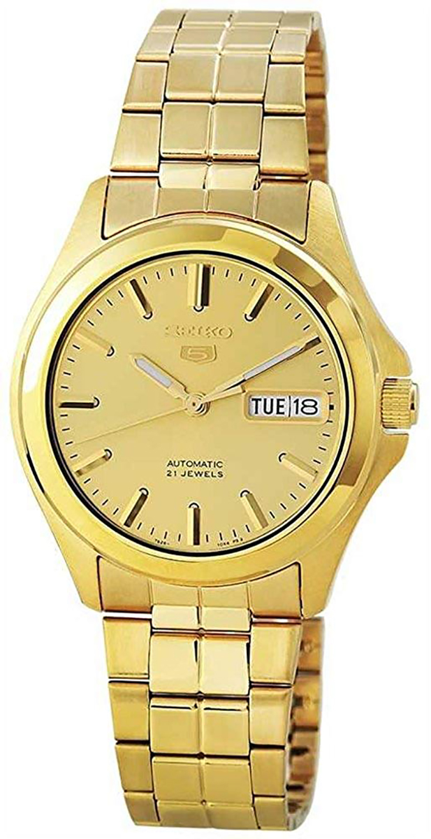 세이코 SEIKO 금장 오토매틱 남자 정장 캐주얼 손목 시계 SNKK98 - 메인 이미지