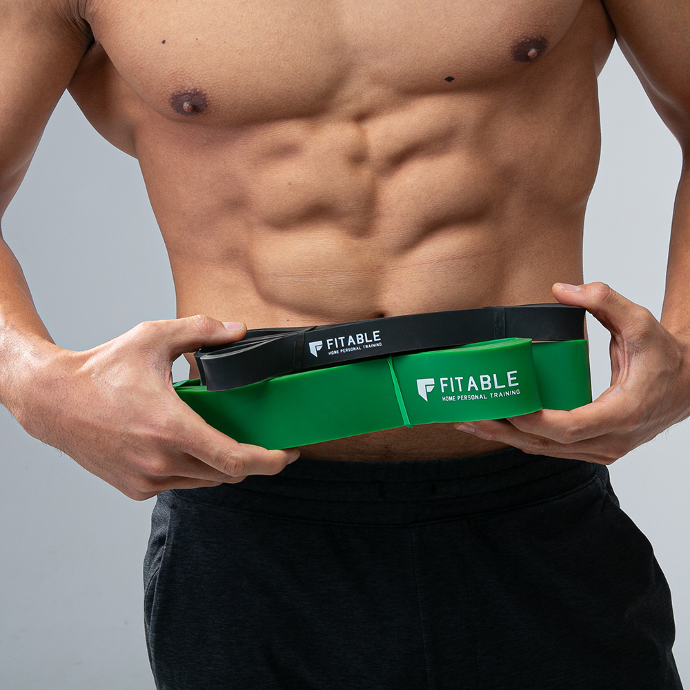 핏에이블 풀업밴드 라텍스 고무 턱걸이 스트레칭 운동 헬스 튜빙밴드 상급자용