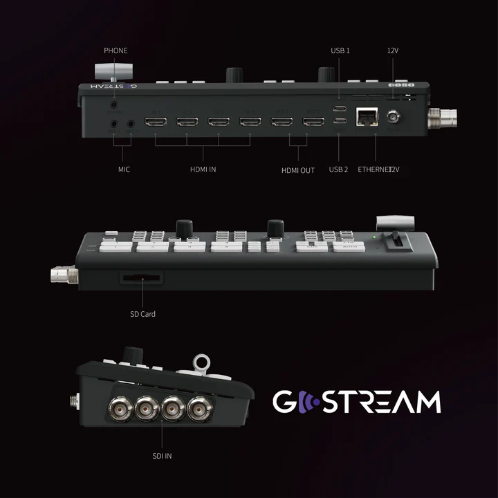 OSEE GoStream Duet 오씨 고스트림듀엣 SDI HDMI 4채널 라이브 스위처 - 상세 이미지 4