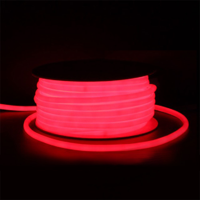 퍼스트 LED 팝네온 원형 6color 220V 50M 플렉시블 간접등 경관조명 줄네온 - 상세 이미지 4