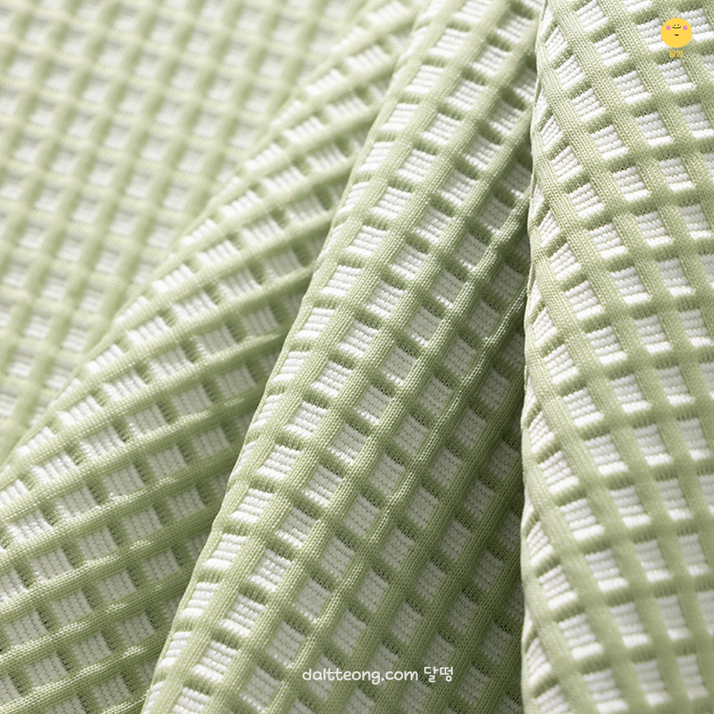 달떵 여름 아이스쿨링 와플 쇼파 패드 커버 러그 패브릭 깔개 커버링 90x120