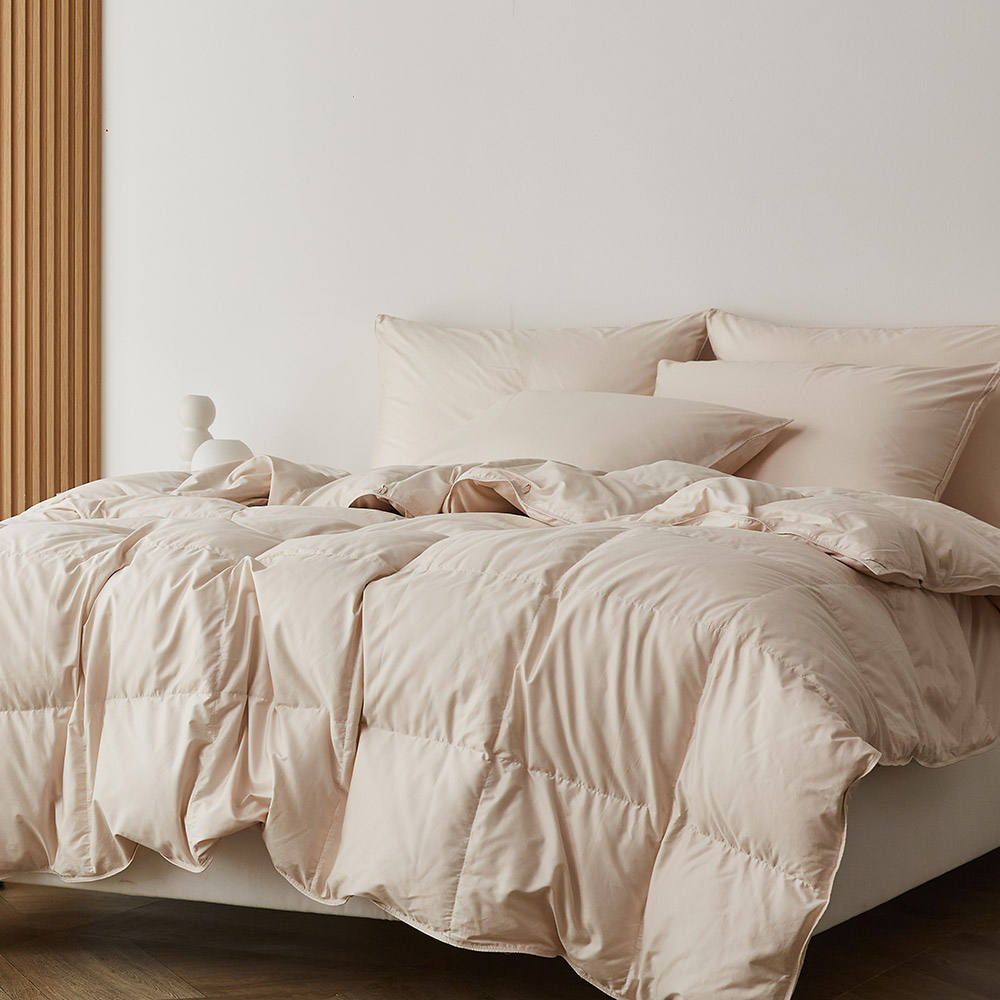 클래식패브릭 헝가리 구스이불솜 솜털 거위털이불 화이트 겨울 SS650g