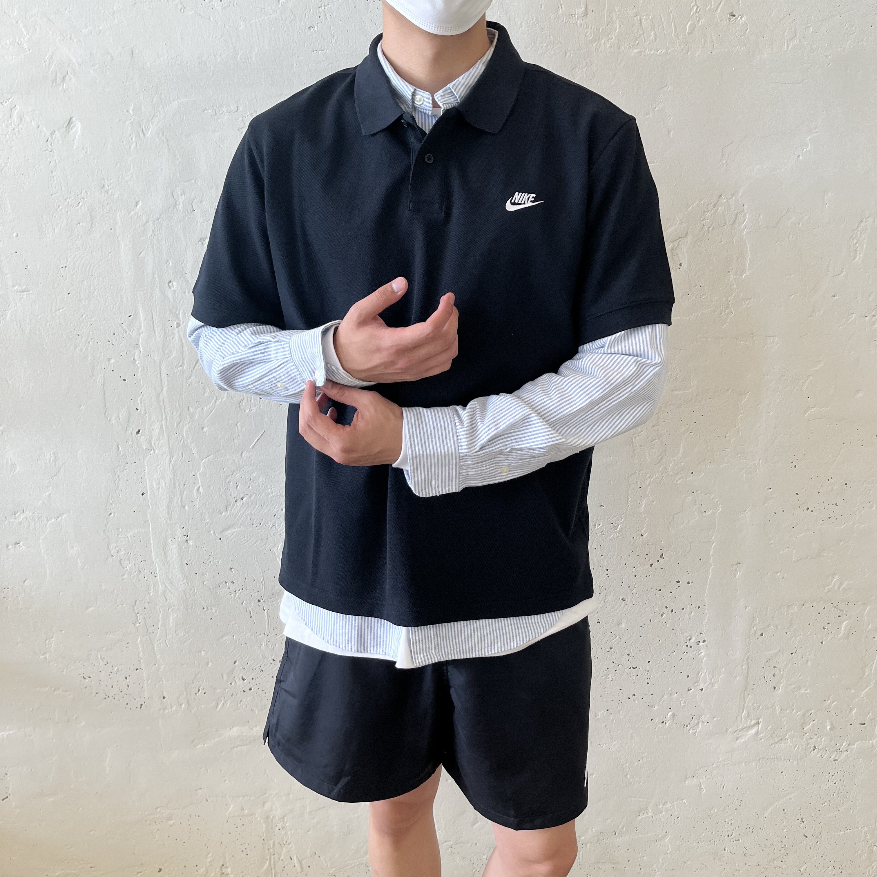 나이키 카라티 남자 반팔 폴로 피케 티셔츠 데일리 룩 패션 후기