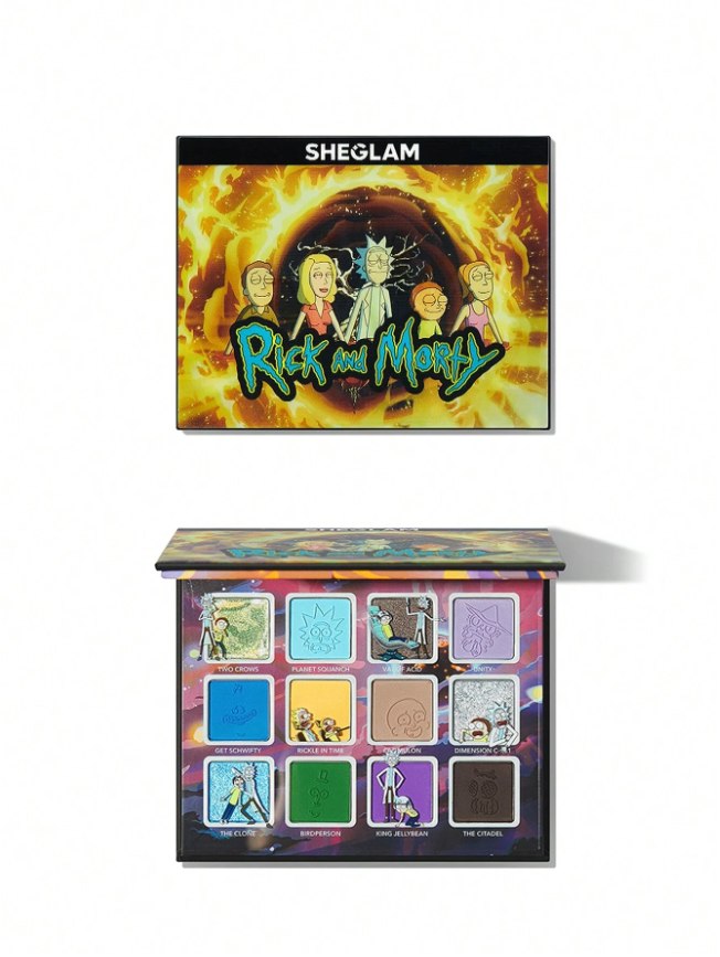 쉬글램 릭앤모티 콜라보 섀도우 팔레트 rick and morty eye palette - 메인 이미지