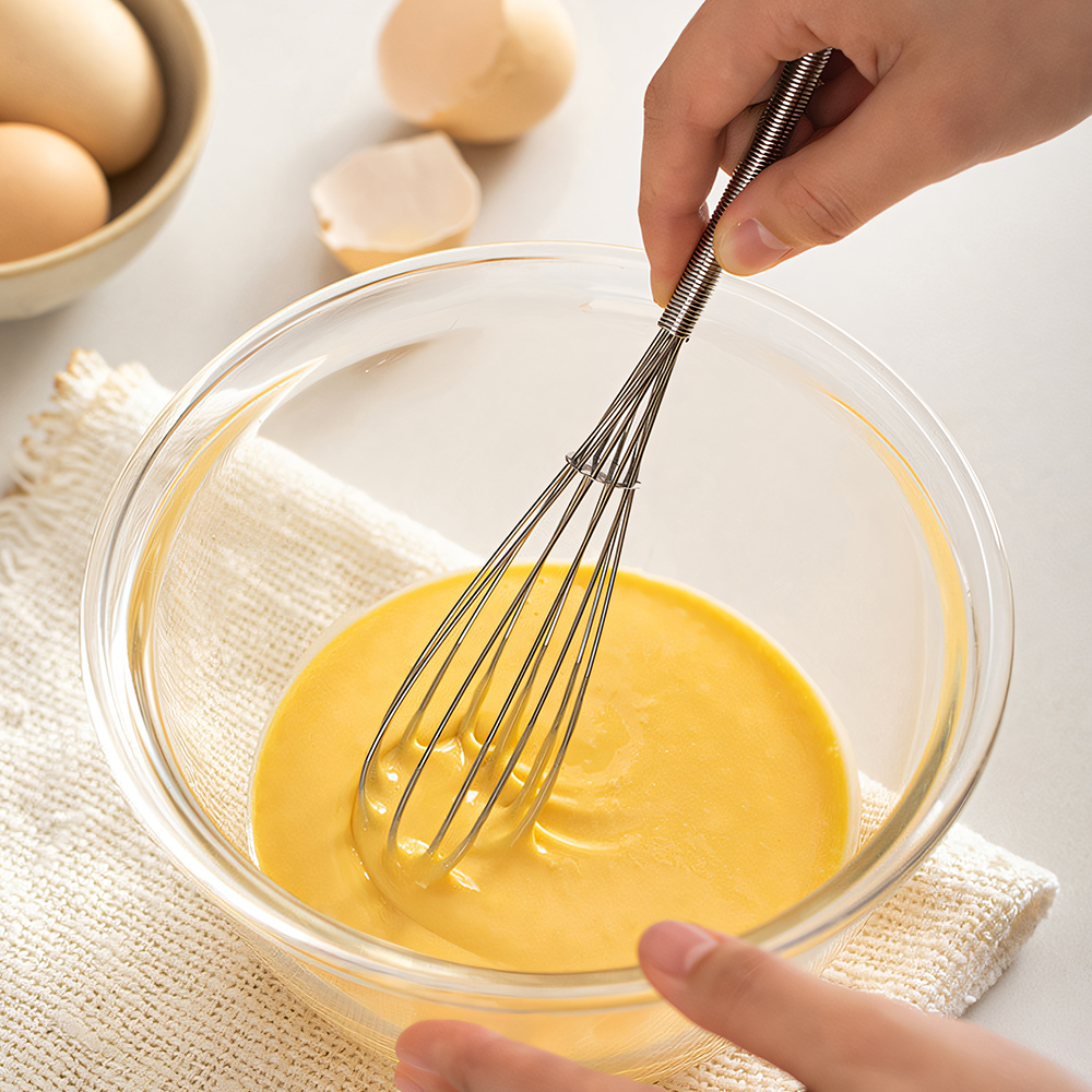스텐 미니거품기 휘퍼 계란풀기 핸드 수동거품기 휘핑기 소형 휘스크 베이킹