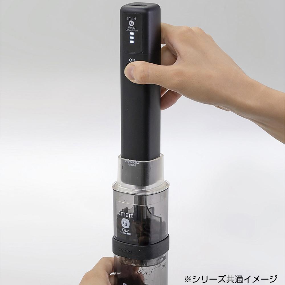 하리오 HARIO 밀스틱 휴대용 커피밀 전동커피 USB 충전 EMS-1B 블랙 - 상세 이미지 4