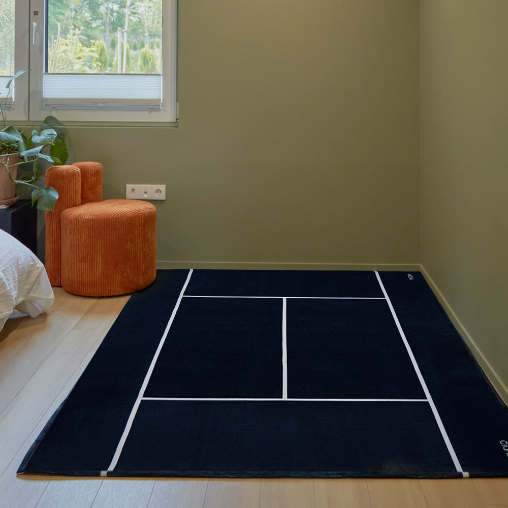 Stadium Rug Tennisnavy, 150x200cm - 상세 이미지 3