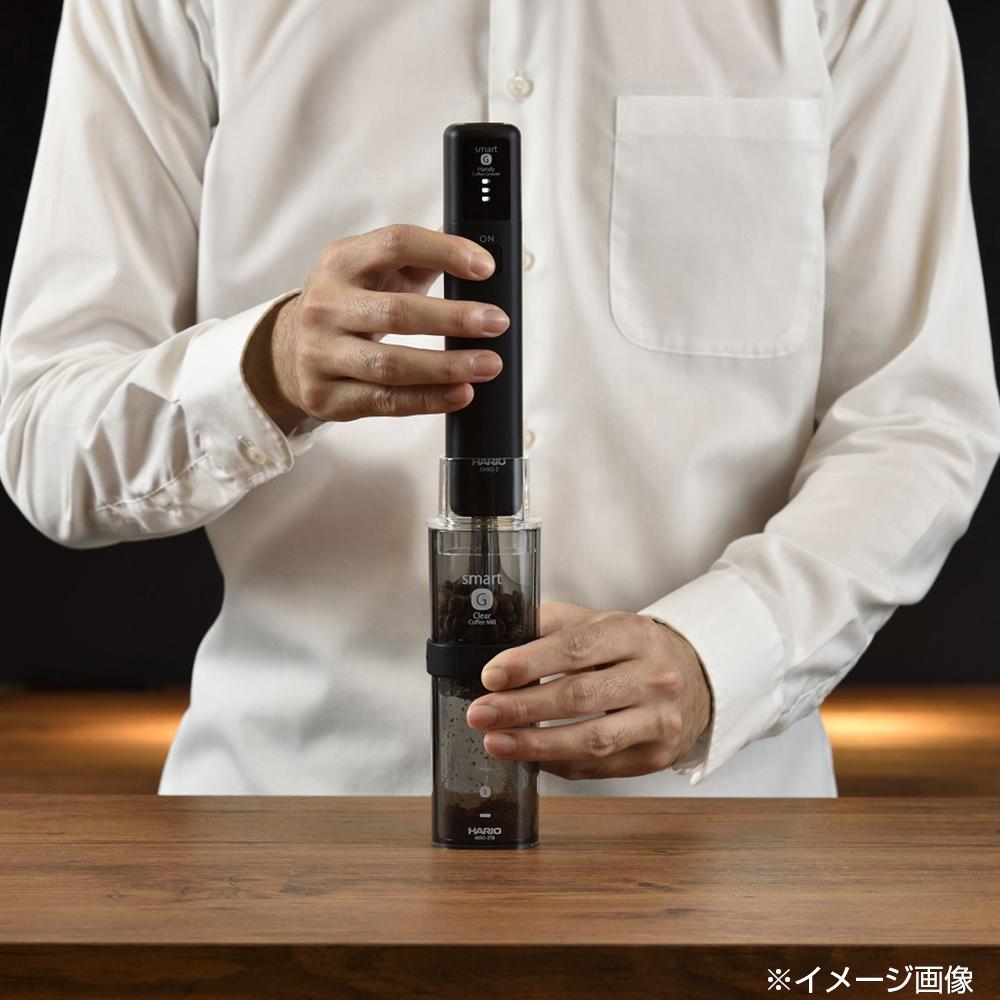 하리오 HARIO 밀스틱 휴대용 커피밀 전동커피 USB 충전 EMS-1B 블랙 - 상세 이미지 5
