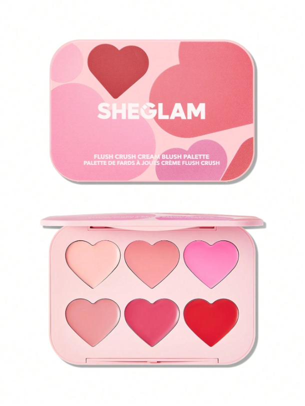 쉬글램 블러셔 팔레트 크림치크 sheglam blush palette - 메인 이미지