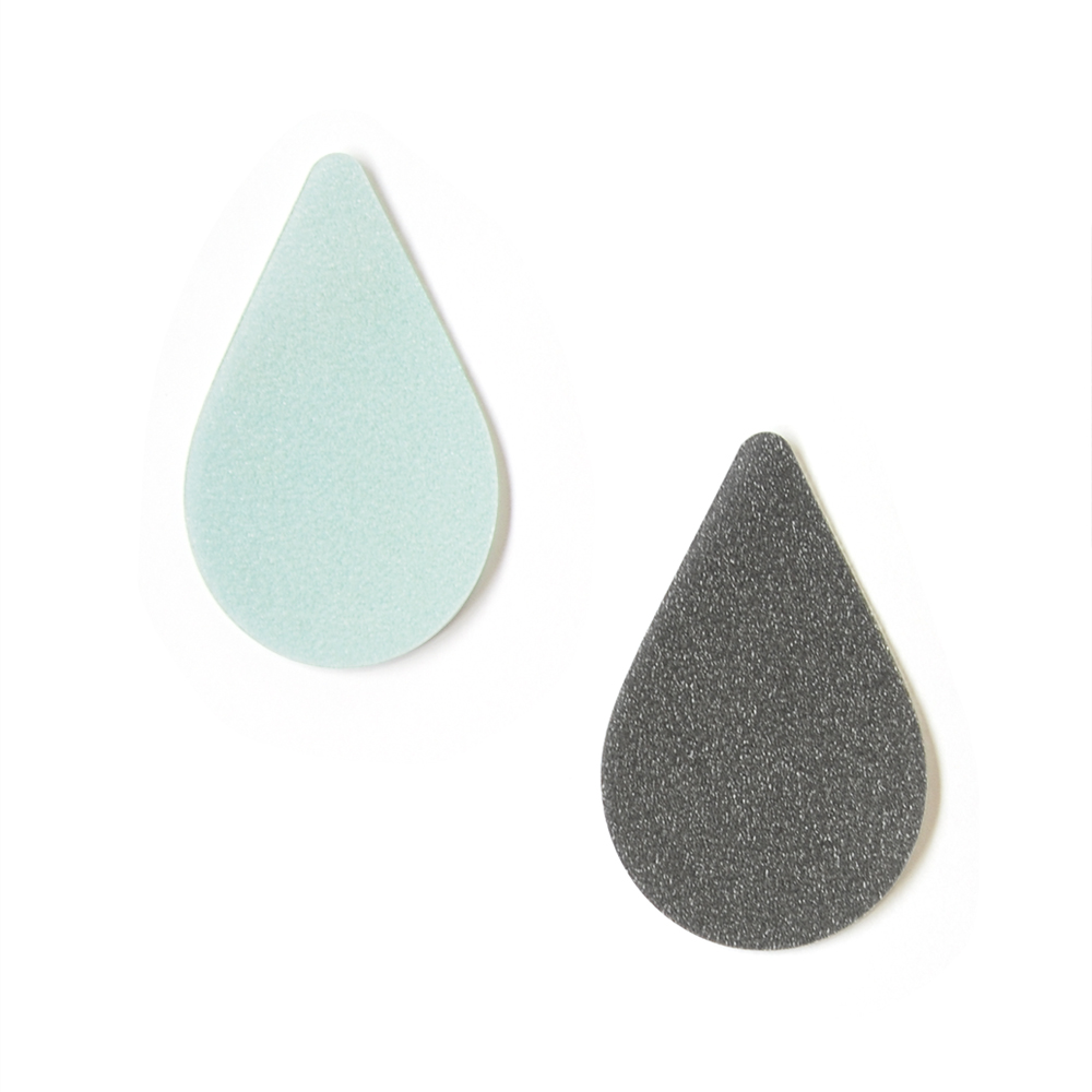 (1,000₩ SHOP💸) 물방울미끄럼방지 10P (에메랄드5P+그레이5P)