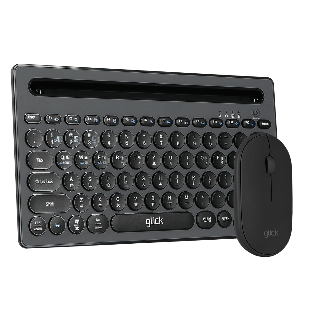지클릭커 오피스프로 WMK40 패드폰 무선 블루투스 키보드 마우스 세트 - 상세 이미지 3