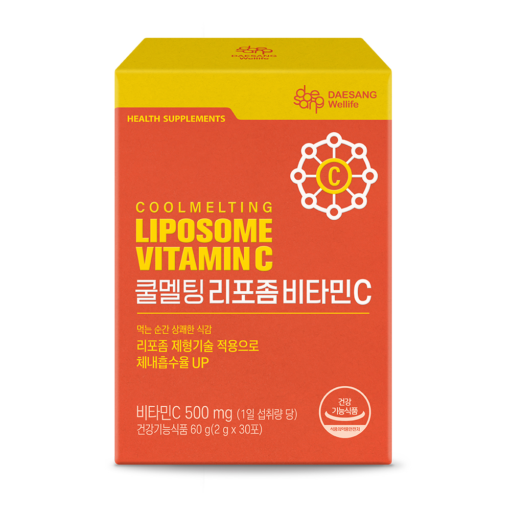웰라이프 쿨멜팅 리포좀 비타민C (2g) 30포, 2개 - 상세 이미지 2