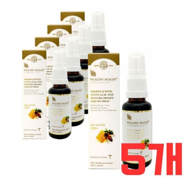 웰시헬스 프리미엄 호주 프로폴리스 스프레이 30ml X 5개 선물용 이미지 6