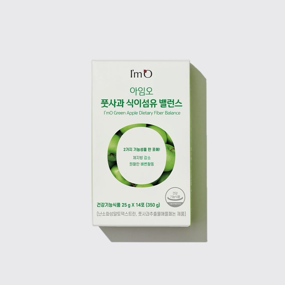 아임오 풋사과 식이섬유  밸런스 1박스 14포 - 상품 이미지