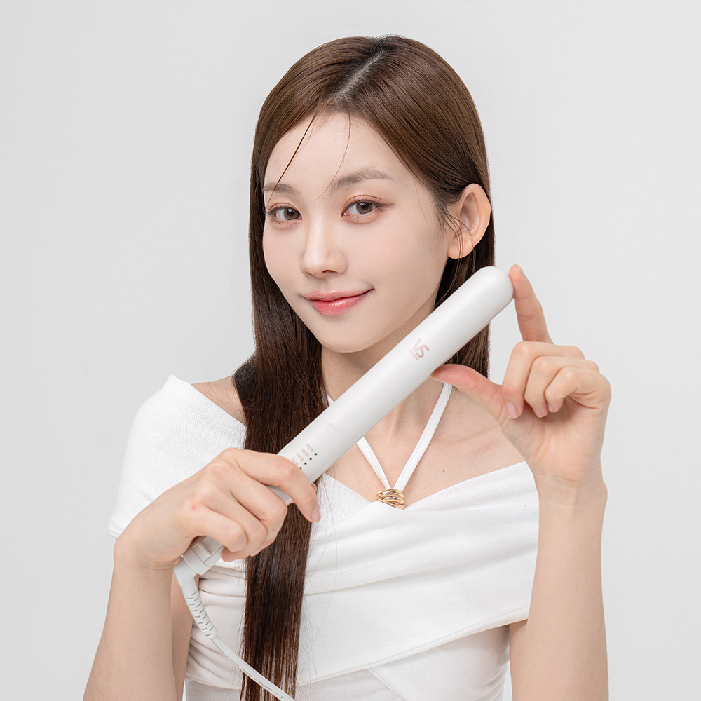 비달사순 고데기 VSS0271K 모로코오일함유 스무스티타늄 판고데기 더블 세라믹 전문가용 미용실 - 상세 이미지 4