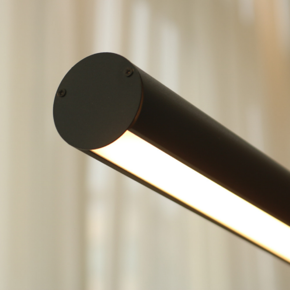 무료+당일발송 6인용식탁등 LED 국산 펜던트 주방 식탁등 1200MM/골드/전구색 이미지 6