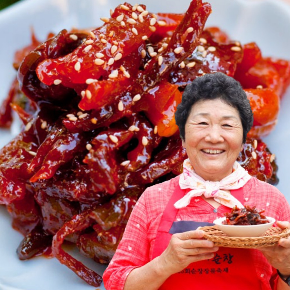 6종 혼합 장아찌 모듬 순창 진영희 500g, 1개 - 메인 이미지