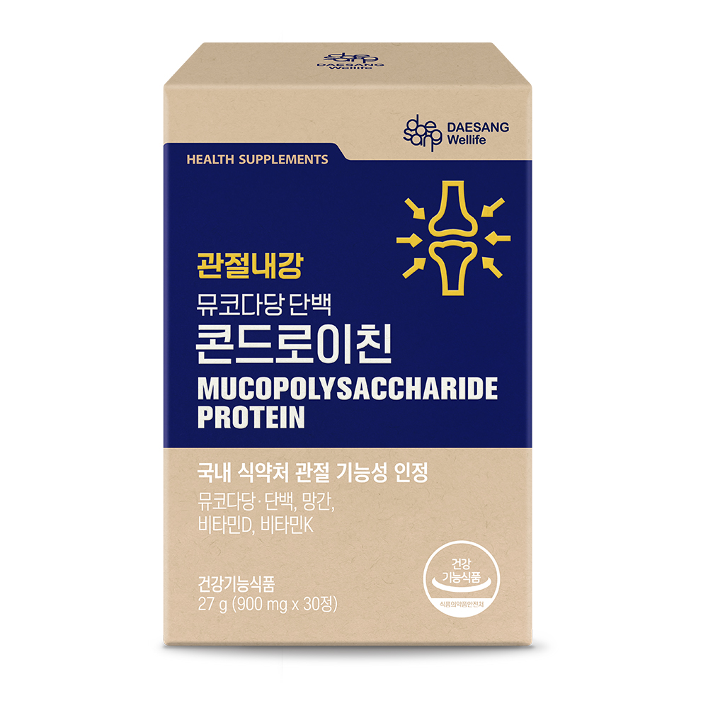 웰라이프 관절내강 뮤코다당 단백 콘드로이친 (PTP) 30정, 3개 - 상세 이미지 2